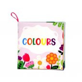 İngilizce Renkler Kumaş Sessiz Kitap E129 - Bez Kitap thumbnail 1