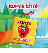 İngilizce Meyveler Kumaş Sessiz Kitap E126 - Bez Kitap - 2
