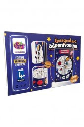 Moon Beavers Gezegenleri Öğreniyorum Güneş Sistemimiz 83020,Eğitici Öğretici Ahşap Oyuncak - 1