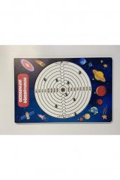 Moon Beavers Gezegenleri Öğreniyorum Güneş Sistemimiz 83020,Eğitici Öğretici Ahşap Oyuncak - 4
