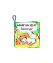 Meraklı Kaplan Kumaş Sessiz Kitap T090 - Bez Kitap thumbnail 5