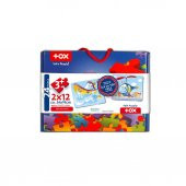 Tekne Helikopter 3+ Keçe Yapboz - 3 Yaş Puzzle T005 - 3