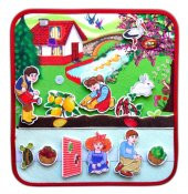 ( Ilkbahar ) Keçe Cırtlı Aktivite Sayfası thumbnail 1