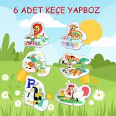 Hayvanlar 2+ Keçe Yapboz - Puzzle T003 - 2