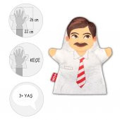 Baba Aile Bireyleri Keçe El Kukla T340 thumbnail 4