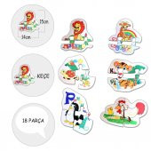 Hayvanlar 2+ Keçe Yapboz - Puzzle T003 - 4