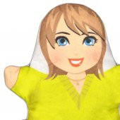 Teyze Aile Bireyleri Keçe El Kukla T339 thumbnail 3