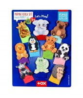 Vahşi Hayvanlar 10 Parça Parmak Kukla T782 thumbnail 1