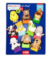 Evcil Hayvanlar 10 Parça Parmak Kukla T771 thumbnail 1