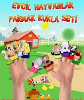 Evcil Hayvanlar 10 Parça Parmak Kukla T771 thumbnail 3