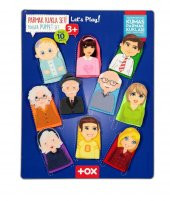 Aile 10 Parça Parmak Kukla T751 thumbnail 1