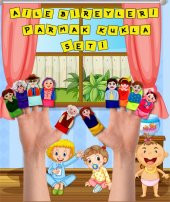 Aile 10 Parça Parmak Kukla T752 thumbnail 4