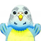 Muhabbet Kuşu Evcil Hayvanlar Keçe El Kukla T312 thumbnail 3