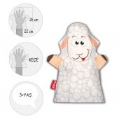 Kuzu Evcil Hayvanlar Keçe El Kukla T320 thumbnail 4