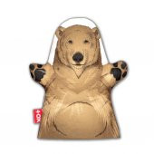 Ayı Vahşi Hayvanlar Keçe El Kukla T127 thumbnail 1