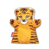 Kaplan Vahşi Hayvanlar Keçe El Kukla T130 thumbnail 1