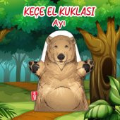 Ayı Vahşi Hayvanlar Keçe El Kukla T127 thumbnail 2