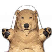 Ayı Vahşi Hayvanlar Keçe El Kukla T127 thumbnail 3