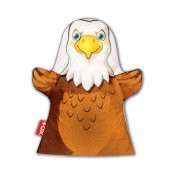 Kartal Vahşi Hayvanlar Keçe El Kukla T132 thumbnail 1