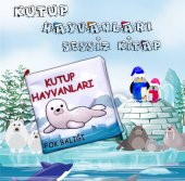 Kutup Hayvanları Kumaş Sessiz Kitap T056 - Bez Kitap - 2