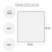 Duyguları Öğreniyorum Keçe Cırtlı Duvar Panosusu (Kız) - 3