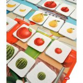 Büyük - Küçük Meyve Oyunu Keçe Cırtlı Duvar Panosu thumbnail 5