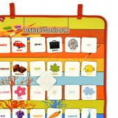 Renkleri Öğreniyorum Keçe Cırtlı Duvar Panosu thumbnail 2