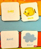 Renkleri Öğreniyorum Keçe Cırtlı Duvar Panosu thumbnail 5