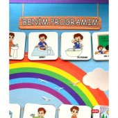 Benim Programım Keçe Cırtlı Duvar Panosu - 5
