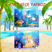 Deniz Kızı 5+ Keçe Yapboz - 5 Yaş Puzzle T041 - 2