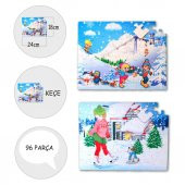 Kış 5+ Keçe Yapboz - 5 Yaş Puzzle T014 - 4