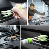 Zhltools Yumuşak Kıllı İç Ve Dış Temizlik İçin 5+1 Detaylı Araç Oto Temizlik Bakım Fırça Seti - 2