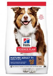 Hills Mature Adult 7+ Kuzu Etli Yaşlı Köpek Maması 14kg - 1
