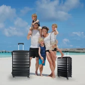 Vegmann Delphin Siyah Kabin Boy Valiz thumbnail 5