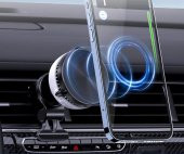 Coofbe Güçlü Magsafe İphone Araç İçi Telefon Tutucu İphone 12 13 14 Pro Max Araç Tutucu Soğutmalı Telefon Tutucu - 1