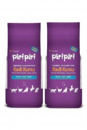 Pudra Kokulu Ince Taneli Topaklaşan Kedi Kumu 10 Kg X 2 Adet - 1