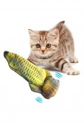 Hareketli Titreşimli Oynayan Balık Kedi Oyuncak Mjgn-52c - 1