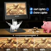 Elikliv EDM12 10 Inc LCD Dijital Mikroskop, 50X-1300X - 3