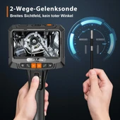 Maylatte Eklemli Boroskop, İki Yönlü Muayene Endoskopu - 1.7m Kablo - 2