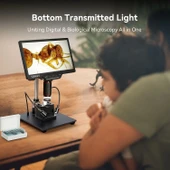 TOMLOV DM201 Max HDMI Dijital Mikroskop - 25MP - 4