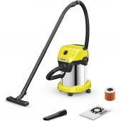 Karcher WD 3 S V-17/4/20 Islak Kuru 1000W 17 Litre Elektrikli Süpürge - 1