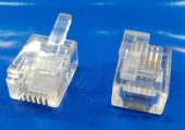 6P/6C Yandan Mandallı RJ-11 Konnektör thumbnail 1