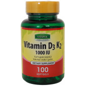 Vitapol Vitamin D3 Vitamin K2 100 Softgel D3 Vitamini K2 Vitamini - 1