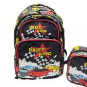 Araba Baskılı Erkek Çocuk Okul Sırt Çantası - 3