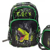 T-rex Baskılı Erkek Çocuk Okul Sırt Çantası - 2