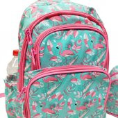 Flamingo Baskılı Kız Çocuk Okul Sırt Çantası - 4
