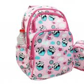 Sevimli Panda Baskılı Kız Çocuk Okul Sırt Çantası - 3