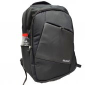 Çapraz Fermuar Detaylı Spor Model Sırt Çantası Siyah Renk - 3