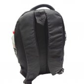 Dikey Fermuarlı Spor Model Sırt Çantası Siyah Renk - 4