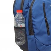Dikey Fermuarlı Spor Model Sırt Çantası Mavi Renk - 2